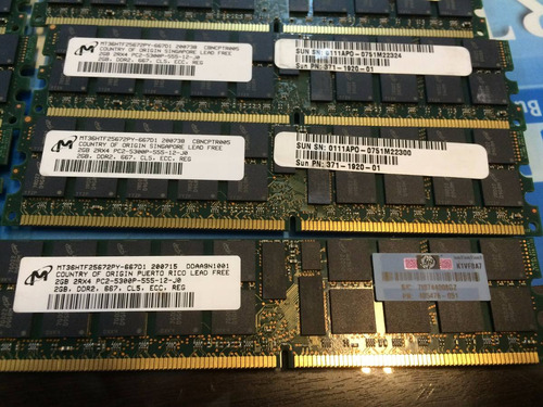 Memoria Servidor 2gb Pc2-5300p Ibm System X3610 X3655 X3755