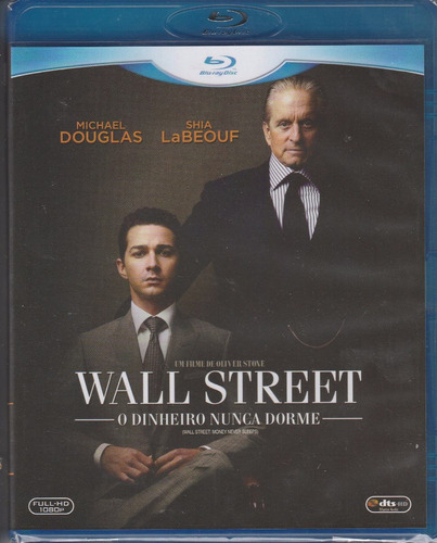 Blu Ray Wall Street O Dinheiro Nunca Dorme (lacrado+original