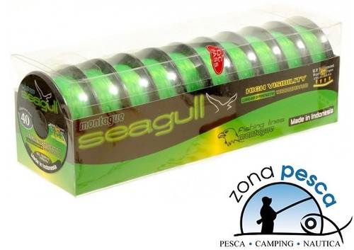 Nylon/tanza Montague Seagull 0.25mm X 100 Mts