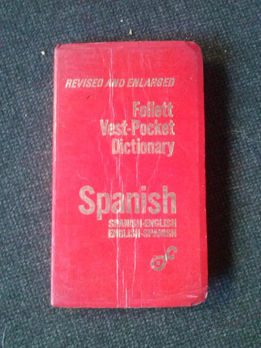 Follet Vest Pocket Dictionary Spanish Eng Eng Spa Hinojosa