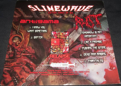 Antigama (pol) / Rot (bra) - Slimewave Edition Three Of Six