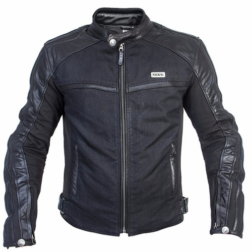 Jaqueta Couro/cotton Motoqueiro Texx Evolution Nightwatch