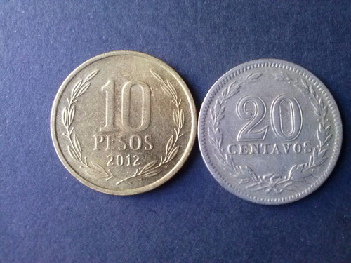 Moneda Argentina 20 Centavos Níquel 1937 (c7)