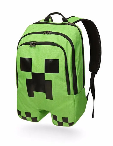 Mochila Minecraft Creeper Entrega Inmediata | Envío gratis