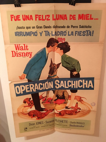 Afiche De Cine Original - Operación Salchicha