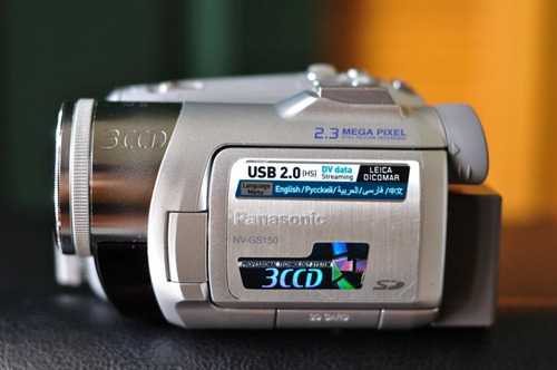 Camara Panasonic Nv-gs150 3ccd Como Nueva!!! (Usado)