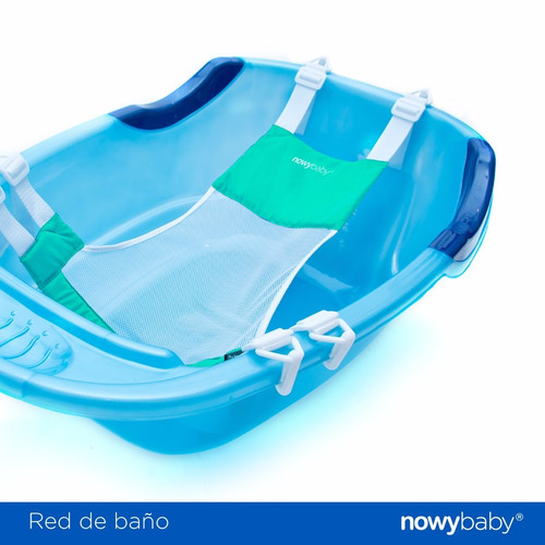 Red De Baño Nowy Baby Bañera Sosten Bebe Seguridad Verde