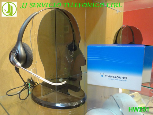 Plantronics Perú - Headset Supraplus Hw251 Call Center Nuevo