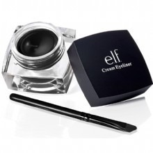 Elf  Delineador Gel Negro Con Brocha , 4.7 Grs