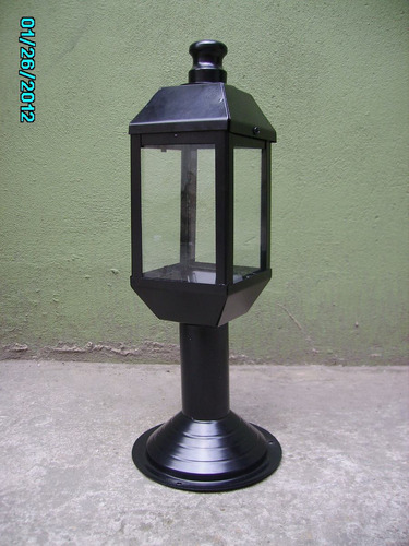 Imagen 2 de 7 de Lampara Farol De Jardin Exterior Marca Sendero Apto Led 1130