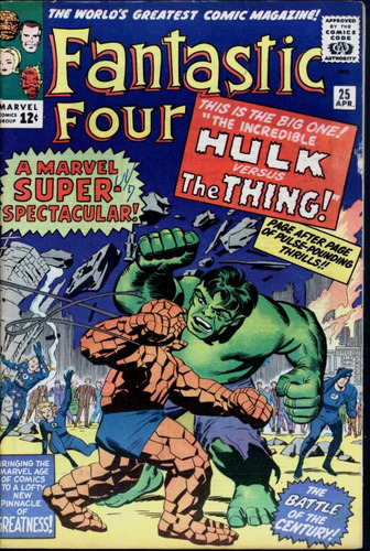 Fantastic Four #25 Abril De 1964 Marvel 6.5 (importado)