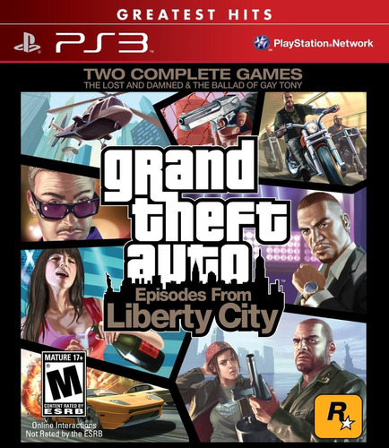 Juego Ps3 Grand Theft Auto Episodes From Liberty City