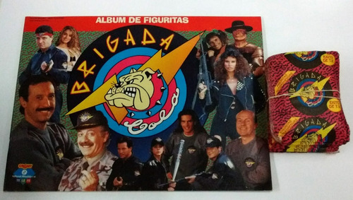 Album De Figuritas Brigada Cola + 50 Sobres Cerrados 1993