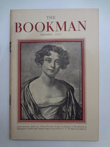 Livreto The Bookman Septmber 1951 Em Inglês