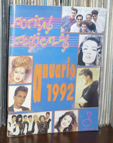 Notitas Musicales Anuario 1992 Thalía Luis Miguel G Trevi