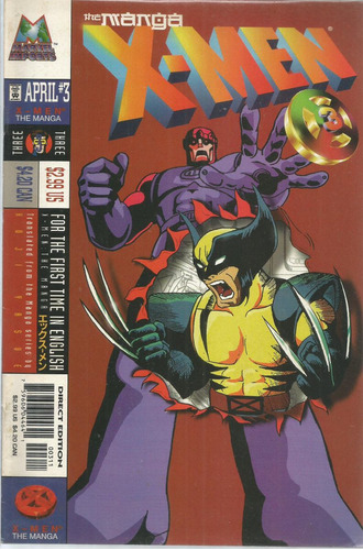 The Manga X-men N° 03 - Marvel 3 - Bonellihq Cx424