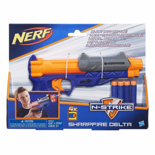 Nerf N-strike sharpfire Dart Blaster Pistola De Juguete 