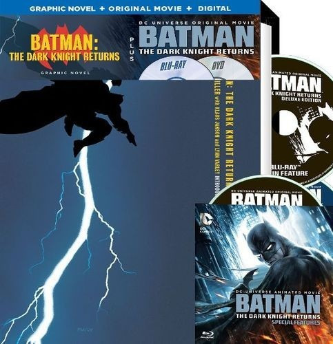 Batman: Dark Knight Returns Bluray N Gráfica Dc Superman Jla