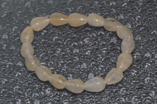 Pulsera Piedra Natural Cuarzo Blanco Cristal Chakras Ppn268