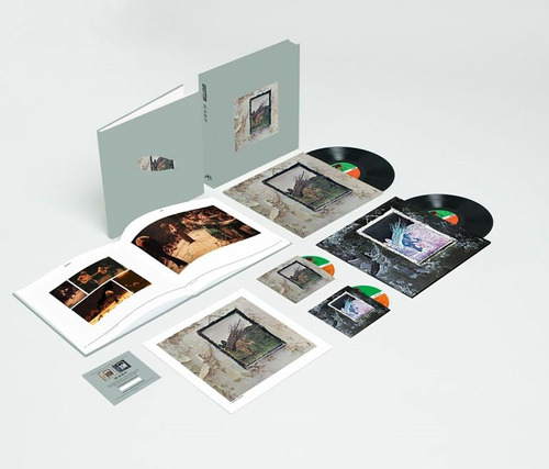 Led Zeppelin Iv - Deluxe Box 2 Lp's + 2 Cd+s + Libro