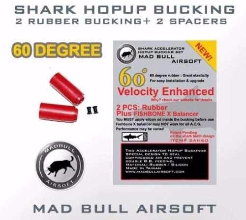 Uma Unidade Hopup Bucking Madbull 60º Graus + H Nub Vermelho