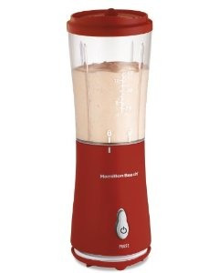 Hamilton Beach 51101r Single-serve Blender Con Viajes Tapa R