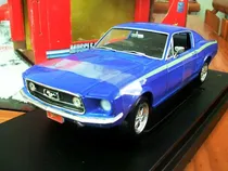 Comprar 1967 Ford Mustang 390  Blue Escala 1\u002F18 Johnny Lightning