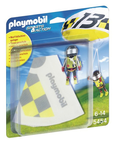 Playmobil 5454 Paracaidista Greg Juguetería El Pehuén