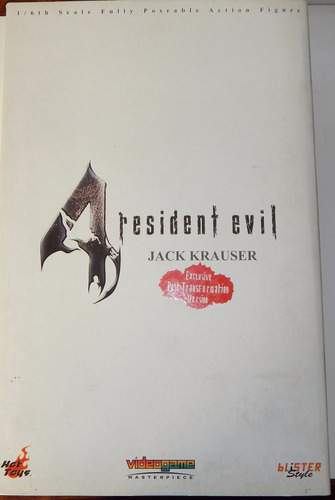 ### Hot Toys Resident Evil 4 Jack Krauser Post Transform ###