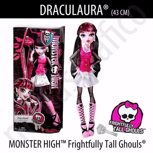 Monster High Gigante Draculaura 43cm Original Mattel