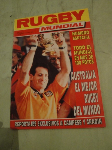 Revista Rugby Mundial 13 Los Pumas Australia Gradin Campese