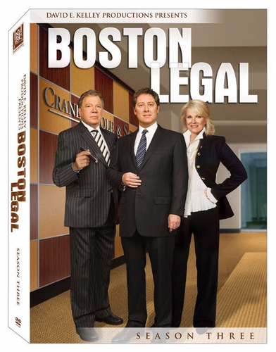 Dvd Boston Legal Tercera Temporada (6 Discos)
