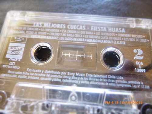 Cassette De Las Mejores Cuecas -- Fiesta Huasa (251