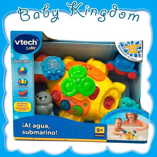 Juego Juguete Lanza Agua De Bebe Infantil Vtech Nuevo 2en1