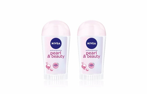 Desodorante Nivea En Barra Pearl&beauty X 2