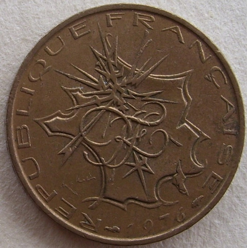 Moneda Francia De 10 Francos De 1976