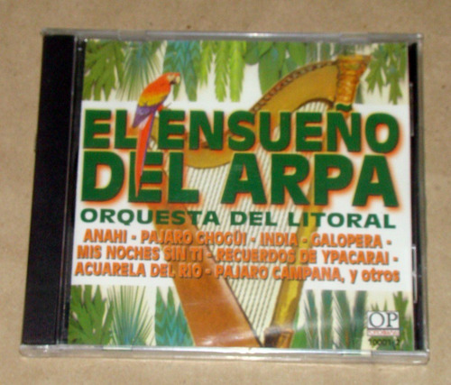 El Ensueño Del Arpa Orquesta Litoral Cd Nuevo / Kktus