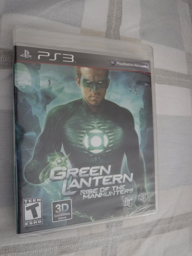Nuevo Y Sellado Green Lantern Rise Of The Manhunters Ps3