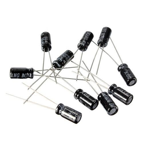 100x Capacitor Eletrolitico 10uf X 50v * 105ºc * Lote Certif