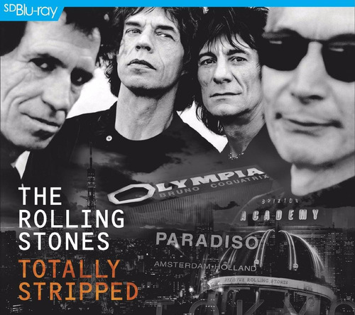 The Rolling Stones Totally Stripped Blu-ray + Cd Importados