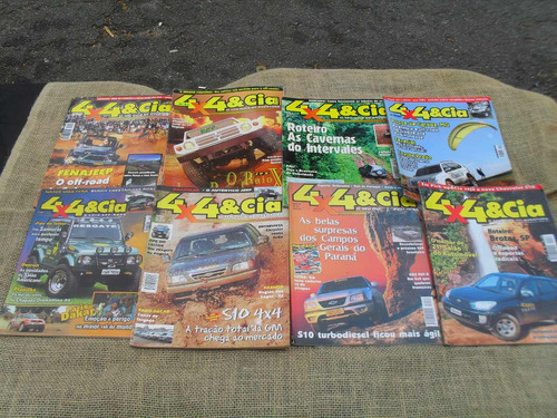 Revistas 4x4 & Cia - Jipes Pick Ups Edições Avulsas