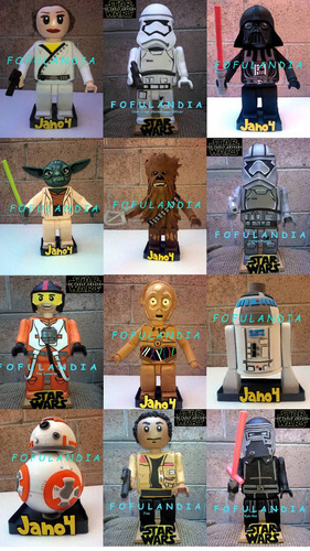 Star Wars,fofuchas,lego,centros Dmesa,fiestas, Force Awakens