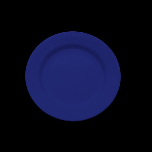 Plato Postre 19 Cm. Olmos® Azul Oceánico Línea Aquarella