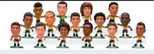 Lote jogadores seleção brasileira 2014 Soccerstarz