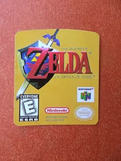 10 Label Zelda Ocarina Of Time 64 - Etiquetas N64 100% !