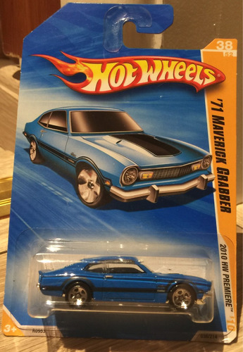 Miniatura Hot Wheels - Ford Maverick - Escala 1/64 - Azul