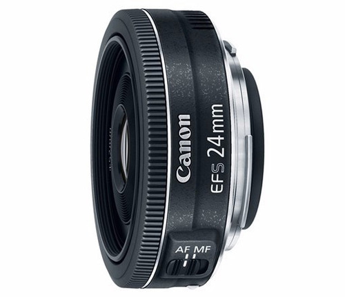 Lente Canon Ef-s 24mm F/2.8 Stm Grande Angular Fixa Prime
