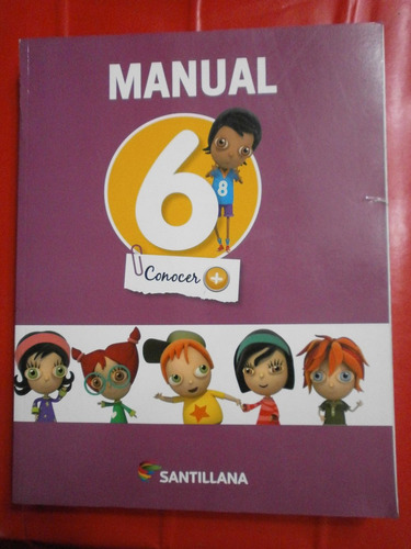 Manual 6 Conocer Mas Santillana Sin Uso!!!