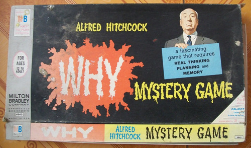 Antiguo Juego Del Misterio Alfred Hitchcock Coleccionable