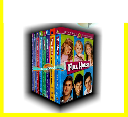 Dvd Full House Tres Por Tres Serie Completa 8 Temporadas